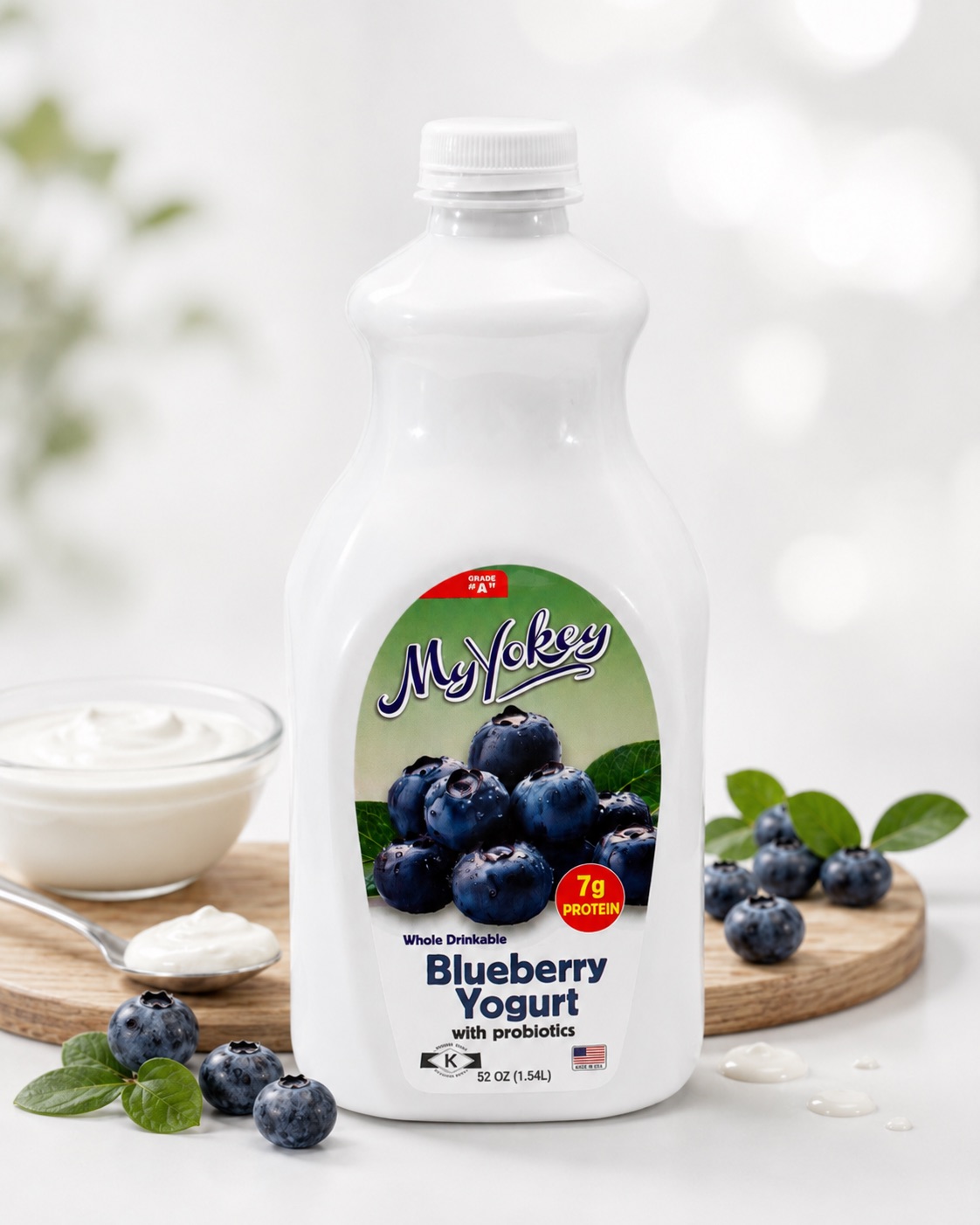 Botella de Yogur de arándanos MyYokey