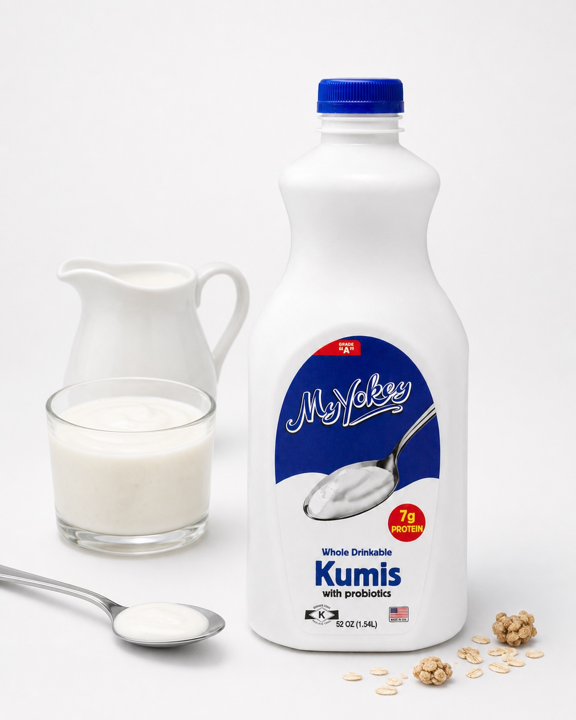 Botella de Kumis MyYokey con leche cultivada